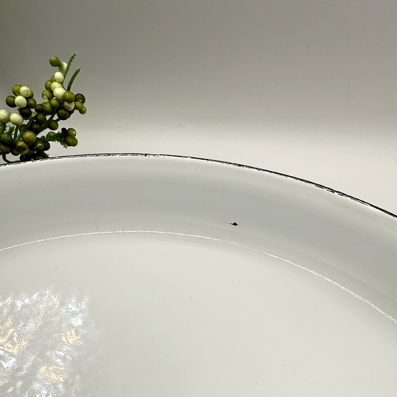 Dansk LG 14” Paella Pan. Red Enamel over Steel Curved Pot. Spots of Damage - Picture 10 of 16